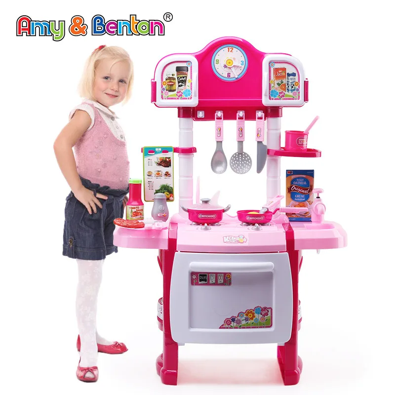  Children GIRL'S And BOY'S Multi-functional Model Kitchen Kitchenware Cooking Play House Intelligenc - 4000267408375