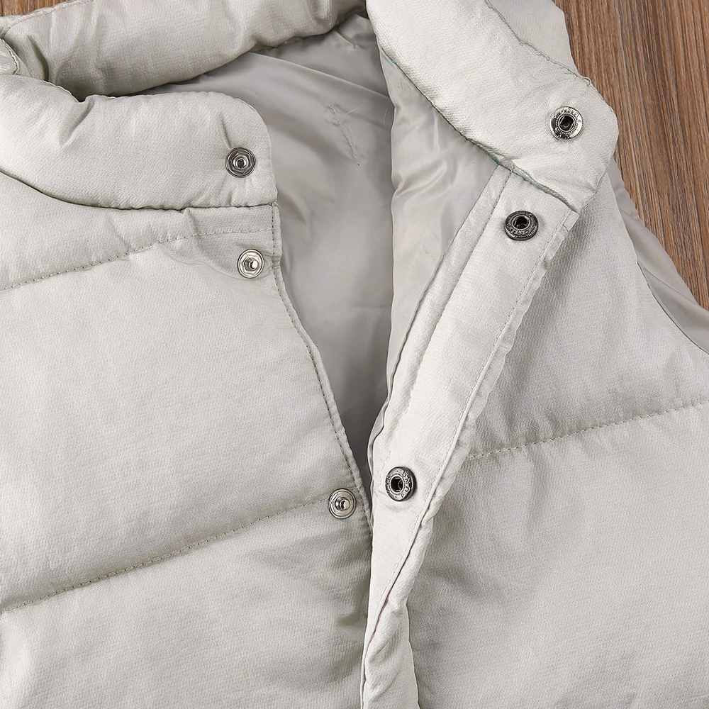 Новая детская куртка для маленьких девочек, пальто, осенне-зимние теплые детские топы, костюмы, одежда