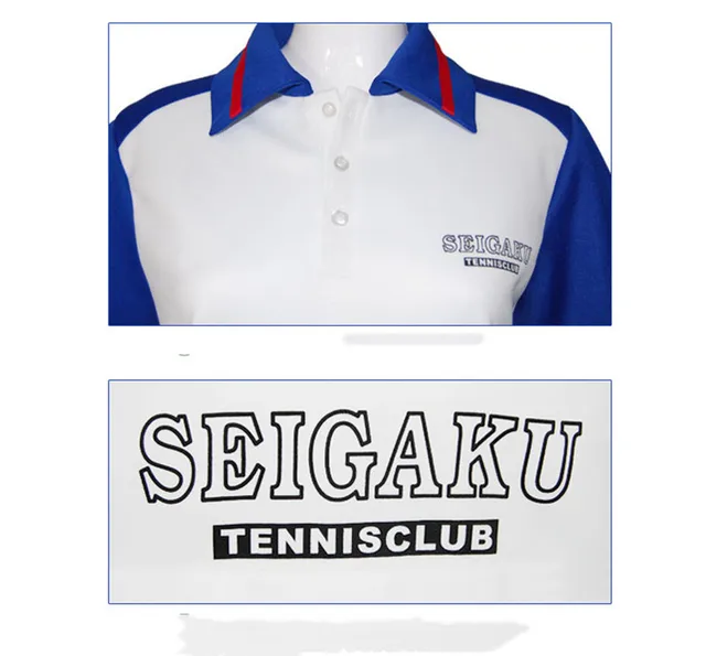 Anime SEIGAKU TENNISCLUB Echizen Ryoma Costumes Uniform Sportswear 