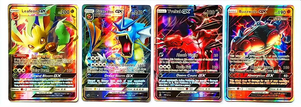 TAKARA TOMY блестящие флеш-Карты Покемон TCG Мега GX экс энергетический тренажер энергетическая битва карточная игра для детей рождественские подарки