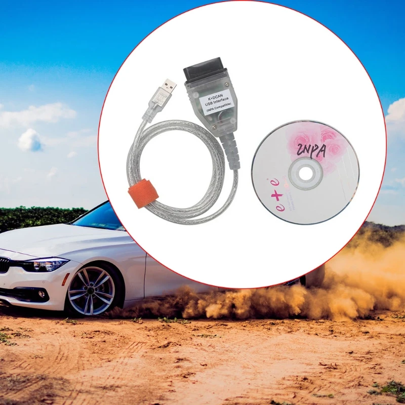 Compatible with BMW-E86 E84 E82 E83 E87 E70 E71 E81 E60 E85 K+DCAN USB Interface INPA OBD CAN Diagnostic Cable Switch | Автомобили и