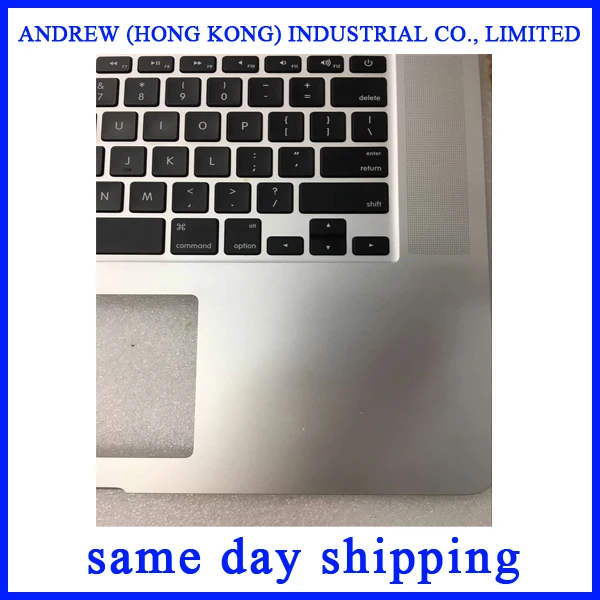 A1398 Topcase Для Macbook Pro Retina 15 дюймов с клавиатурой US макет верхний корпус 2015