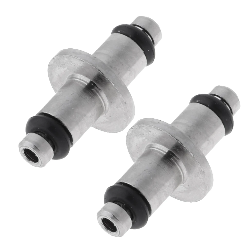 2pcs Scuba Dive High Pressure HP Swivel Spool with O-ring for Swivel SPG Gauge