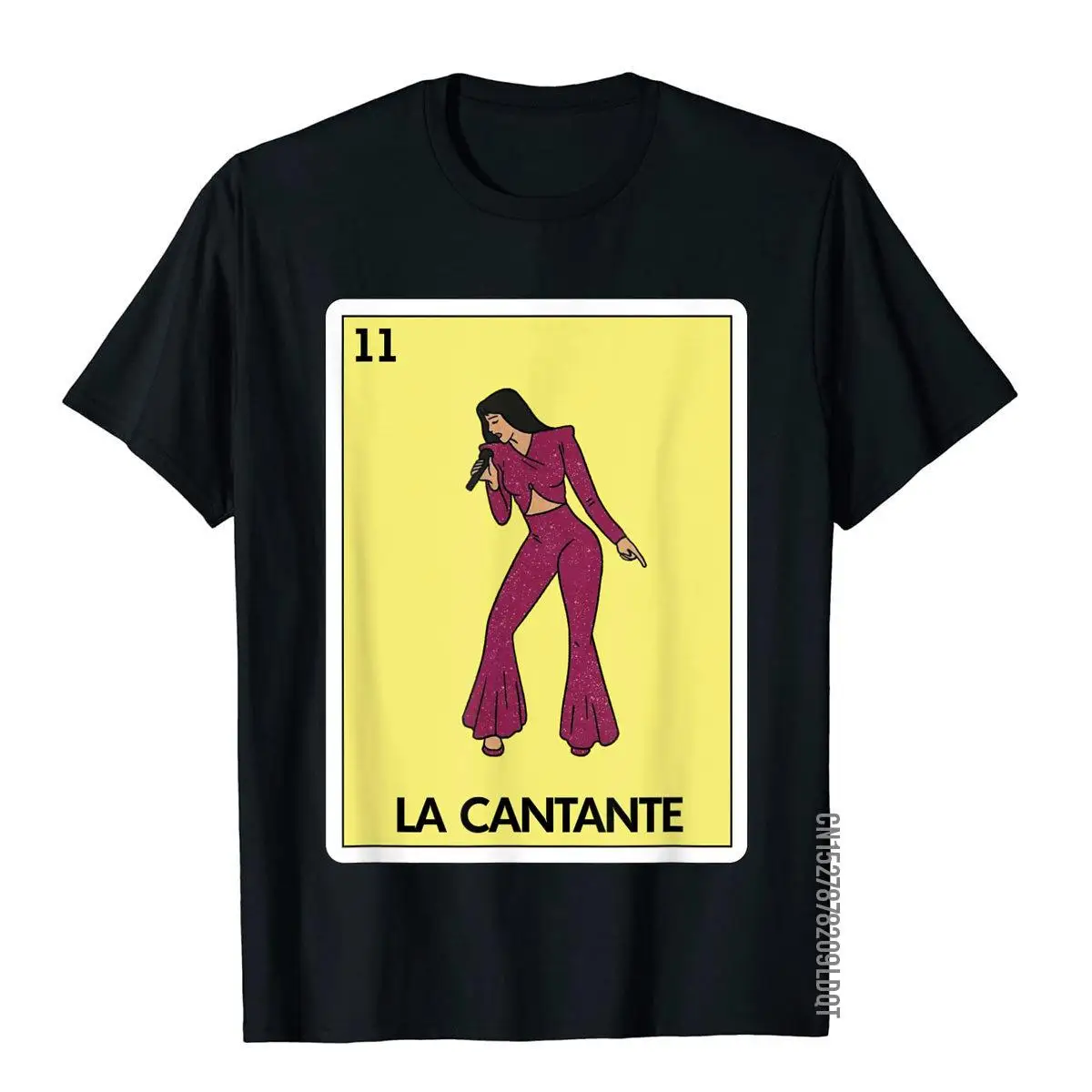 La Cantante Lottery Gift - Mexican Lottery T-Shirt__B6751black