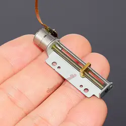 Micro Mini 8mm precision screw stepper motor 2-phase 4-wire Stepping Motor Stroke 30mm Linear Actuator