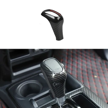 

Car Carbon Fiber ABS Gear Shift Shifter Knob Cover Trim for Toyota 4Runner TRD 2010-2019