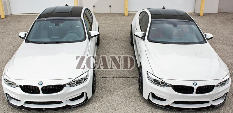 M P Stye передний спойлер для F80 F82 F83 M3 M4 бампер 2014UP