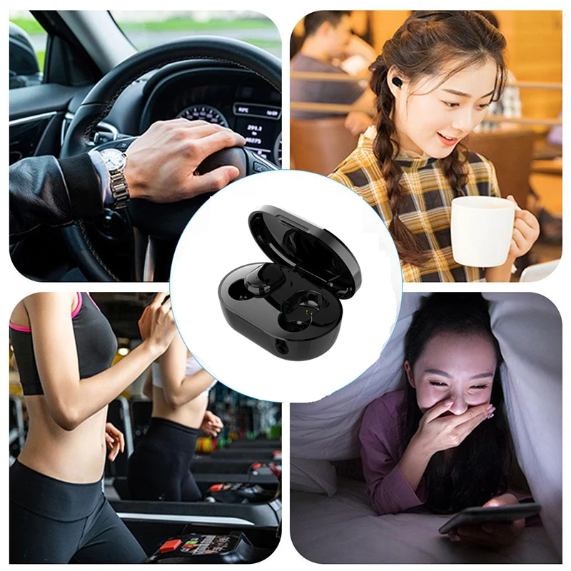 Bluetooth наушники беспроводные Bluetooth 5,0 гарнитура с микрофоном гарнитура для Xiaomi Airdots Беспроводные наушники с шумоподавлением