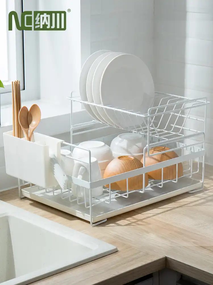 Kitchen Dish Rack Domestic Drain Rack Storage Rack Drawer Type