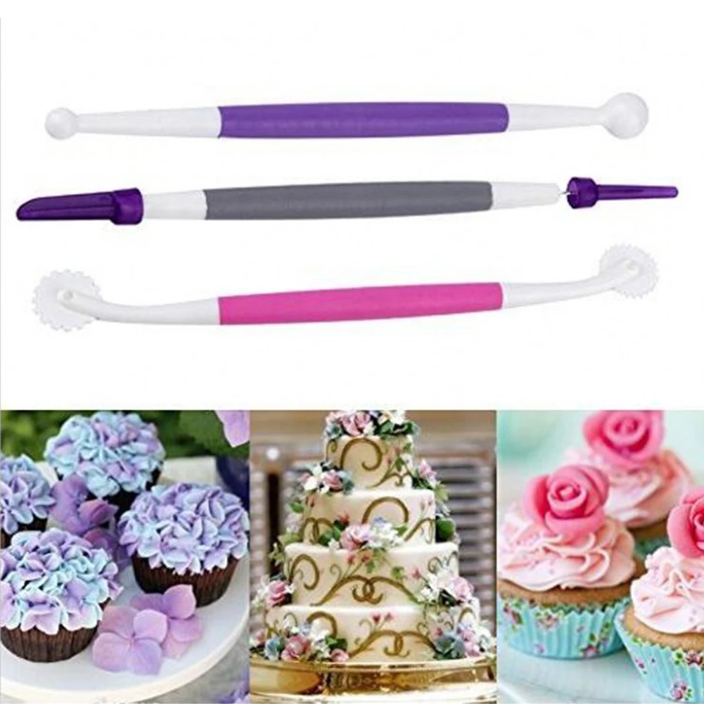 Modelling Tools DIY Decorating Pen Engraving Bakeware Cake Decorating Tool Clay Cutter Tool Fondant Exhaust Needle