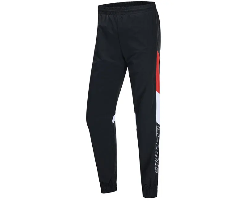 Li-Ning, женские трендовые спортивные штаны, нейлон, смарт, Стандартная посадка, подкладка, удобные, теплые, флис, спортивные штаны, AYKP152 WKY269