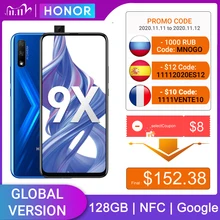 Honor 9X 4GB 128GB Smartphone versione globale 48MP dual caemra cellulare 4000mAh batteria 6.59 pollici
