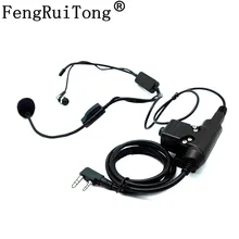 Unilateral Rear-mounted Neckband Earpiece Headset Mic for Kenwood BAOFENG Walkie Talkie Radio U94 PTT Rod Microphone Earpho Unilateral Rear-mounted Neckband Earpiece Headset Mic for Kenwood BAOFENG Walkie Talkie Radio U94 PTT Rod Microphone Earpho