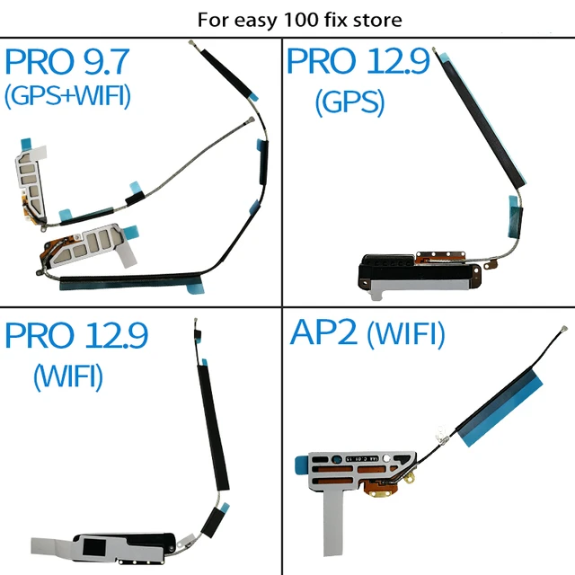 Signal Wireless WLAN Antenna GPS Flex Cable For Ipad Pro 9.7 10.5 12.9 Inch