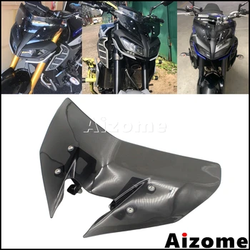 

MT09 FZ09 MT FZ 09 Motorcycle Windshield For Yamaha MT-09 FZ-09 2017-2019 Windscreen Pare-brise Wind Deflector MT-09 SP 2018-19