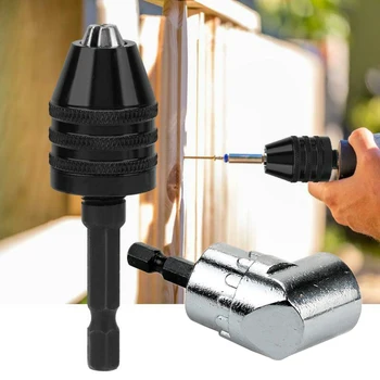 

5.9x3cm 105° Angle Driver Screwdriver Adapter Extender Converter Drill Bit Tools