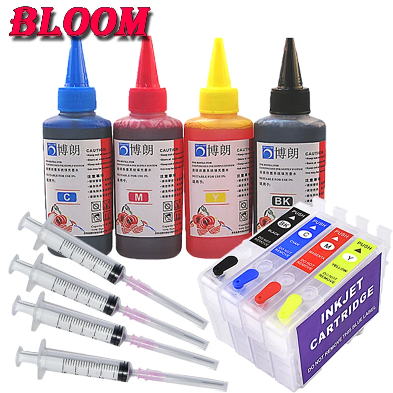 

for epson xp-342 xp 335 xp 235 4color Inkjet DYE printer ink ink cartridge Suit printer supplies Russia Belarus MFP Fastex