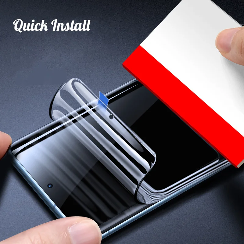 3 In 1 for Samsung Galaxy Note 20 Ultra/ S20 Plus Soft Hydrogel Film Camera Lens Glass Screen Protector for Samsung Note 20 Case