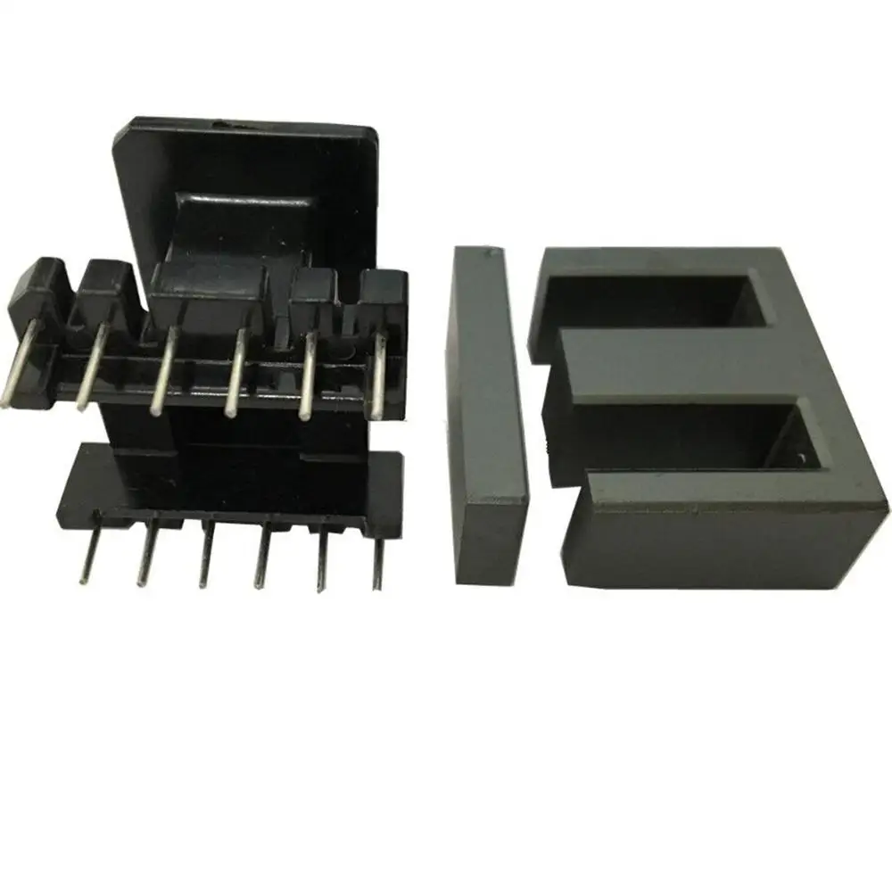 EI33 12pin трансформатор ферритовый сердечник EI33 с 6+ 6pin бобины изолятор фирритовый ВЧ-choke ферритового, 6 компл./лот