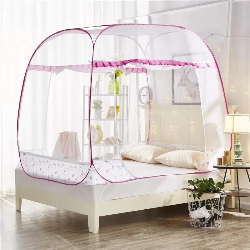 Moustiquaire Pour Двухместный Девушка номер кровать Кама Nordic Enfant Детские Берко юрта Mosquitera Ciel де ЛИТ Klamboe навес, противомоскитная сетка