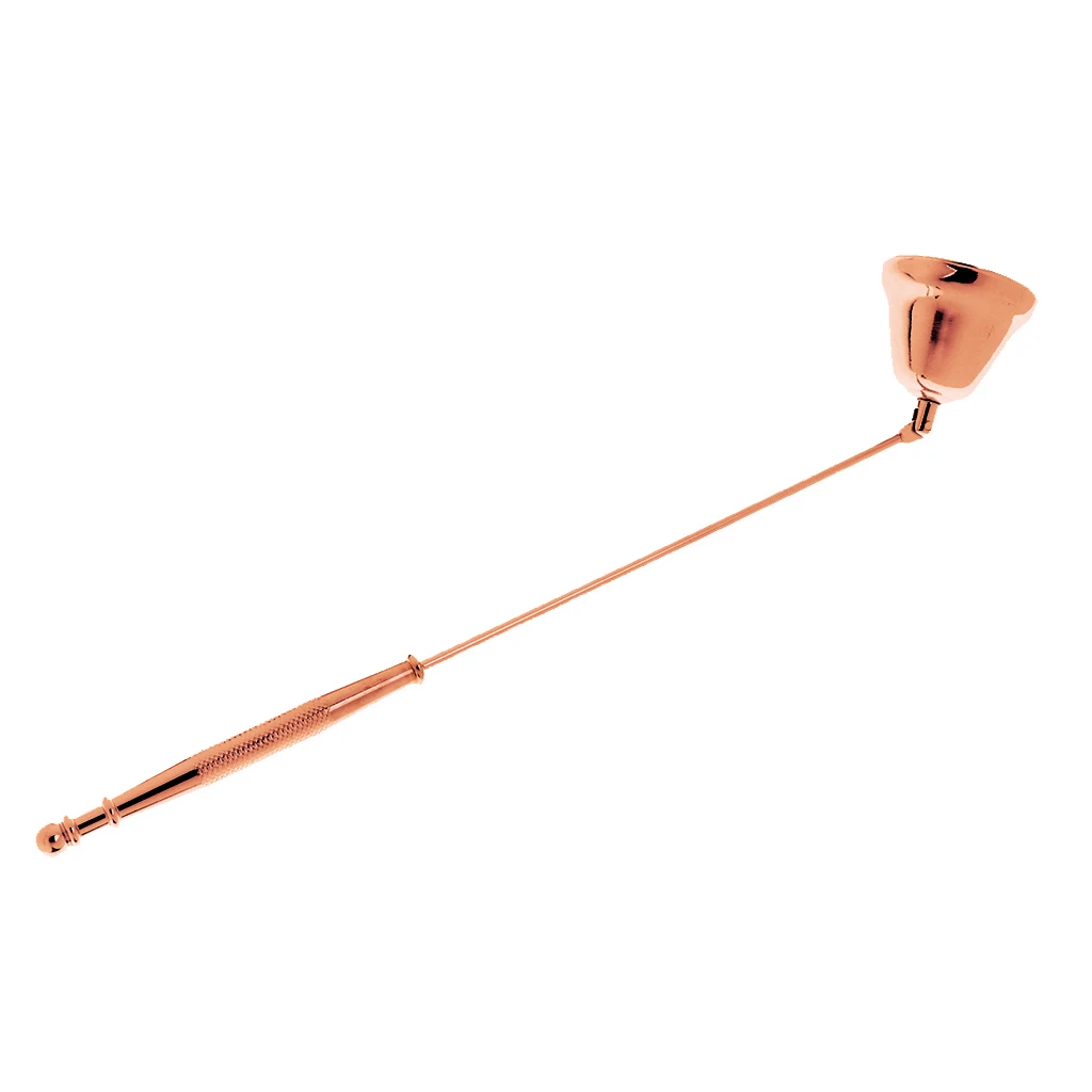 Stainless Steel Candle Snuffer Long Handle Bell Shaped Candles Accessories Candles Accessories Tools
