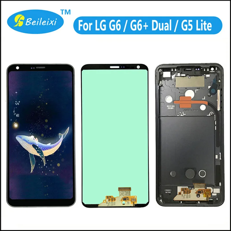 

For LG G6 / G6+ / G6 Plus H870 H870DSU H872 LS993 VS998 US997U G600K G600LR G600LP H873U LCD Display Touch Screen Digitizer