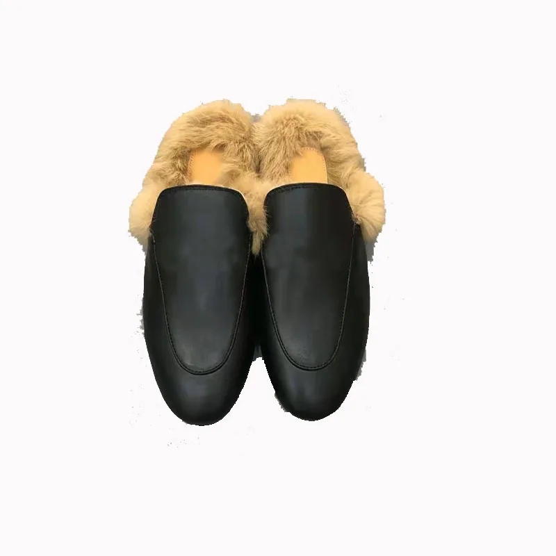 furry loafers