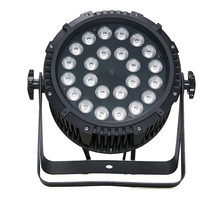 24X18W IP65 водонепроницаемые светодиодные лампы Par RGBWA + UV 6 в 1 led PAR DMX512 управление
