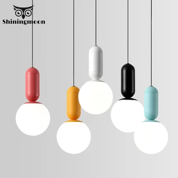 

Nordic Minimalism Pendant Lights Modern Cafe Decor Pendant Light Dinning Room Restaurant Hanging Lamp Home Hanglamp Luminaria