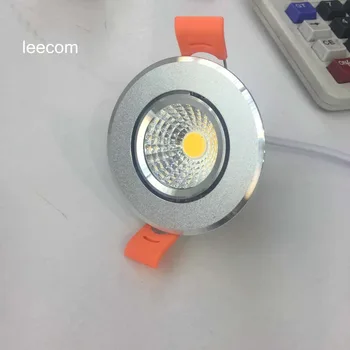 

10pcs/lot Led Downlight Light Cob Ceiling Spot 3w 85-265v Recessed Lights Indoor Lighting 5 Years Warranty Time