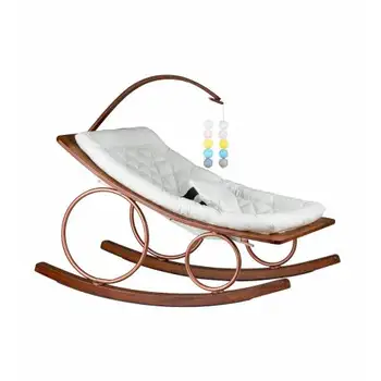 Wooden Portable Baby Crib Bed