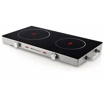 

ORBEGOZO PLATE PCE6000 2VITRO PORTABLE 2800W