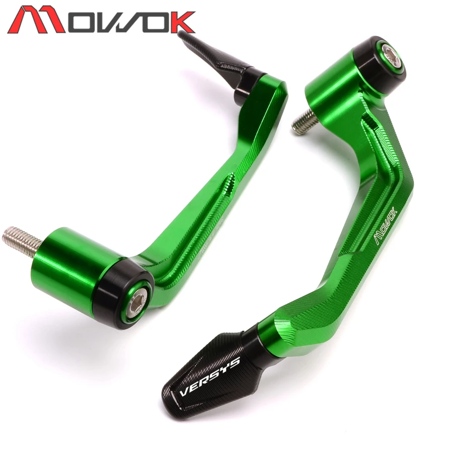 For KAWASAKI VERSYS 250 VERSYS650 KLE 1000 650 2012 2019 Motorcycle Handlebar Protector System Brake Clutch Levers Protect|Covers Ornamental Mouldings| - AliExpress