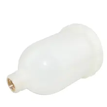New Plastic Spray Paint Cup Sprayer Cup Air Gravity Feed Paint Spray Pot Fastmover Thread Connector for Spray Gun Parts