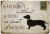 Types of Dachshund Metal Tin Sign Vintage Style Metal Wall Stickers Tin Plaque Retro Metal Poster Metal Plate for Man Cave Decor 19