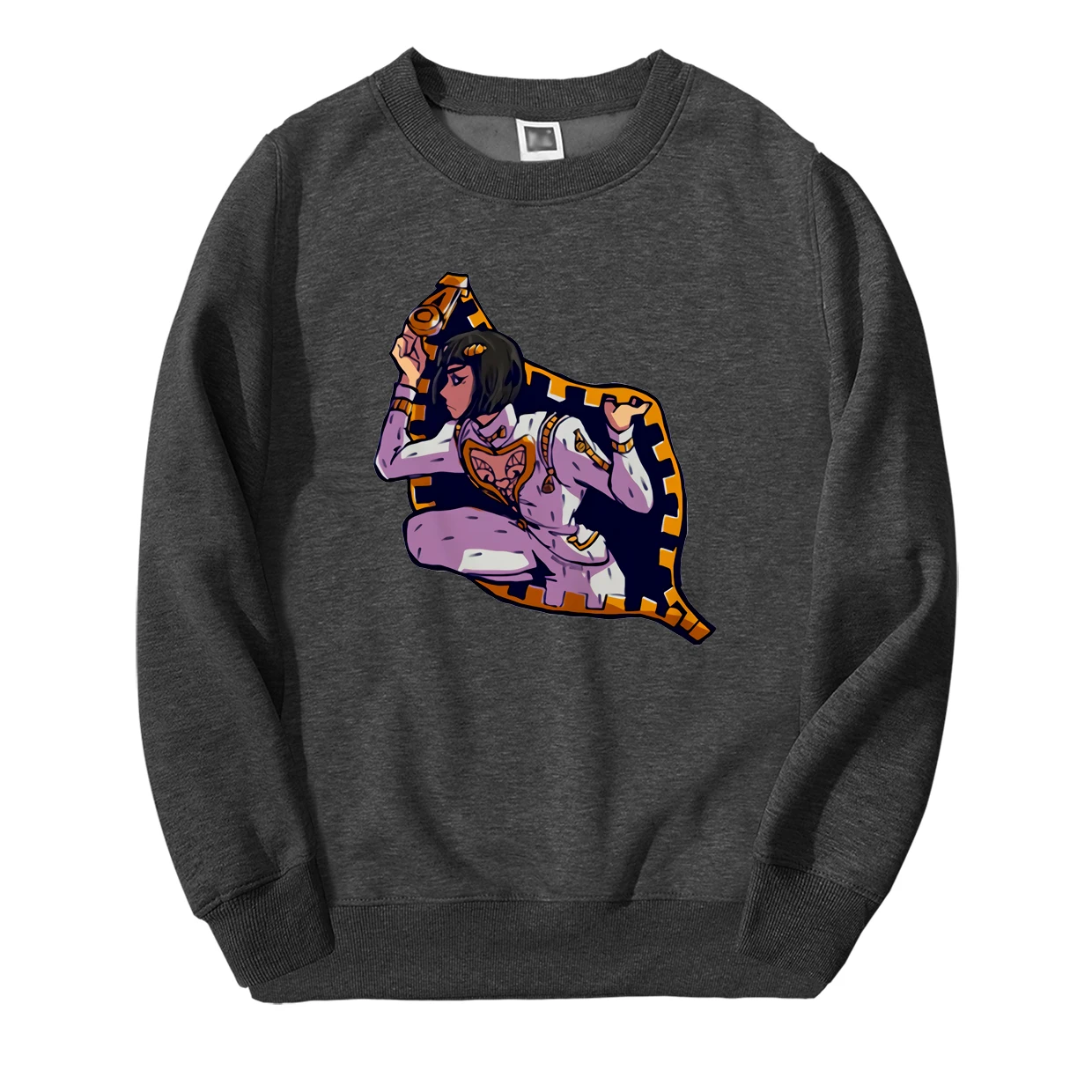 JoJo Необычные Приключения толстовки мужские весна зима мода Липкие Пальцы Bucciarati мужская толстовка флис Harajuku спортивный костюм