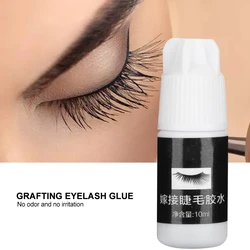 10ML Eyelashes Extension Glue Fast Drying Strong Adhesion Lashes Long Lasting Grafting Glue Beginners Practice Extension Tool