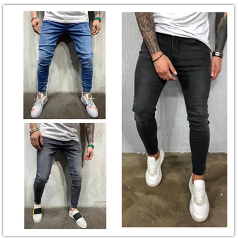 2019 autumn New men Jeans Black Classic Fashion Designer Denim Skinny Jeans men's casual High Quality Slim Fit Trousers 2019 autumn New men Jeans Black Classic Fashion Designer Denim Skinny Jeans men's casual High Quality Slim Fit Trousers