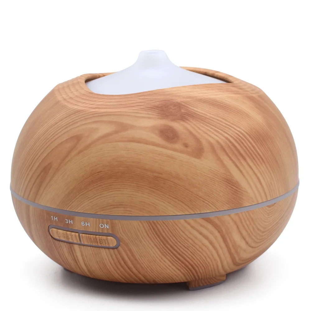 

Wood Grain Aroma Diffuser 400 Ml Humidifier Creative Ultrasonic Household Air Atomizing Machine Small Appliances Wholesale