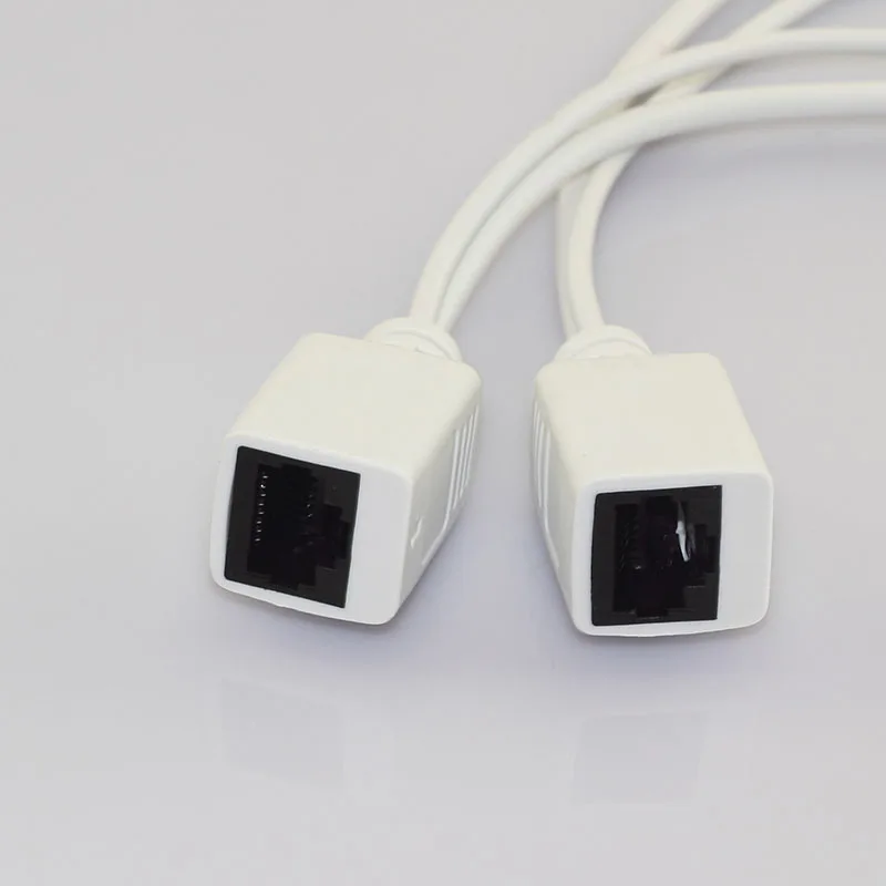 5 пар 12 В блок питания для камер видеонаблюдения Rj45 Сплиттер камеры безопасности Poe адаптер Аксессуары разъем Poe кабель K8