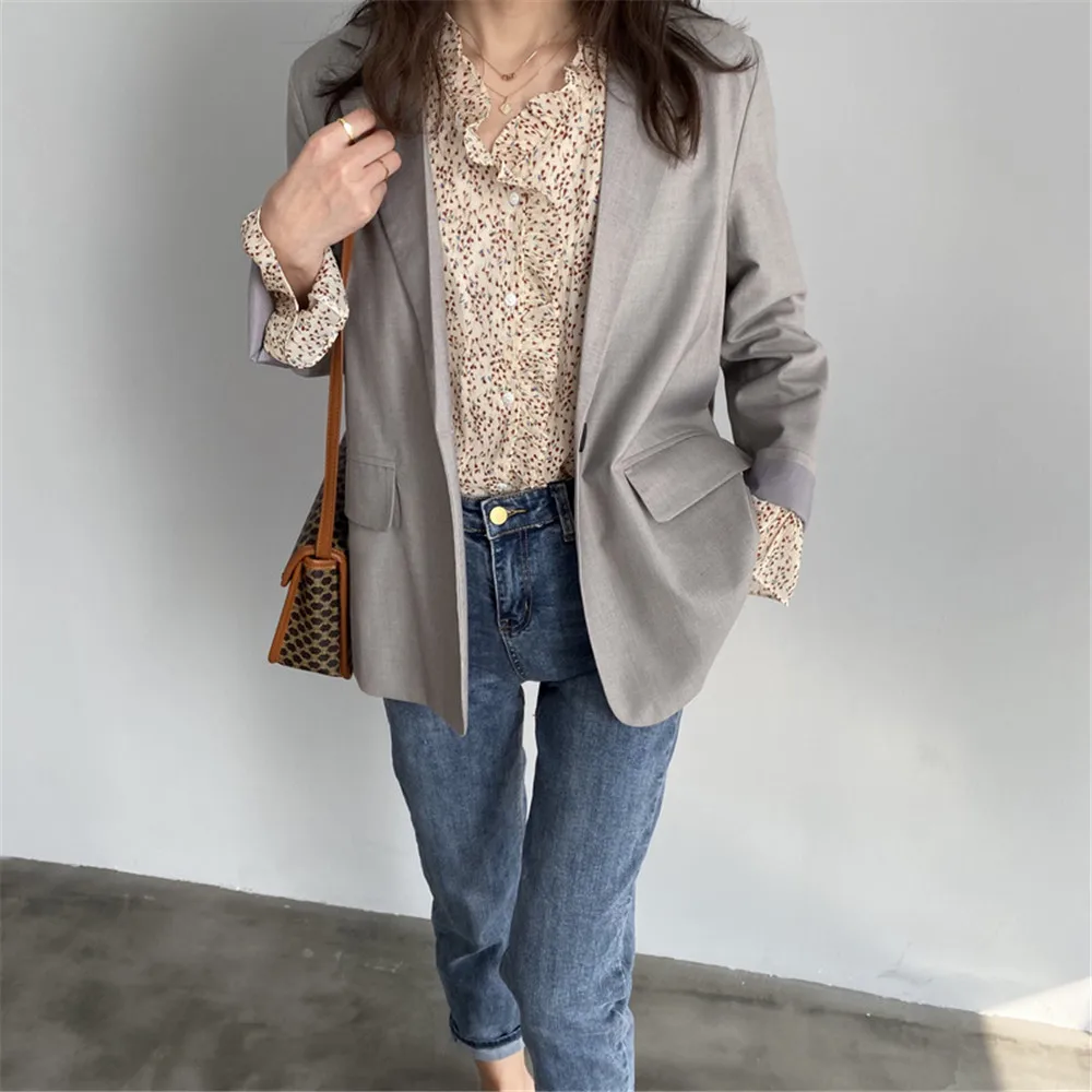 2020 Casual Vintage Chiffon Shirt Blouse Women Floral Printed Lantern Sleeve Women Tops  Blouse V Neck Blusas Mujer De Moda z669 (19)
