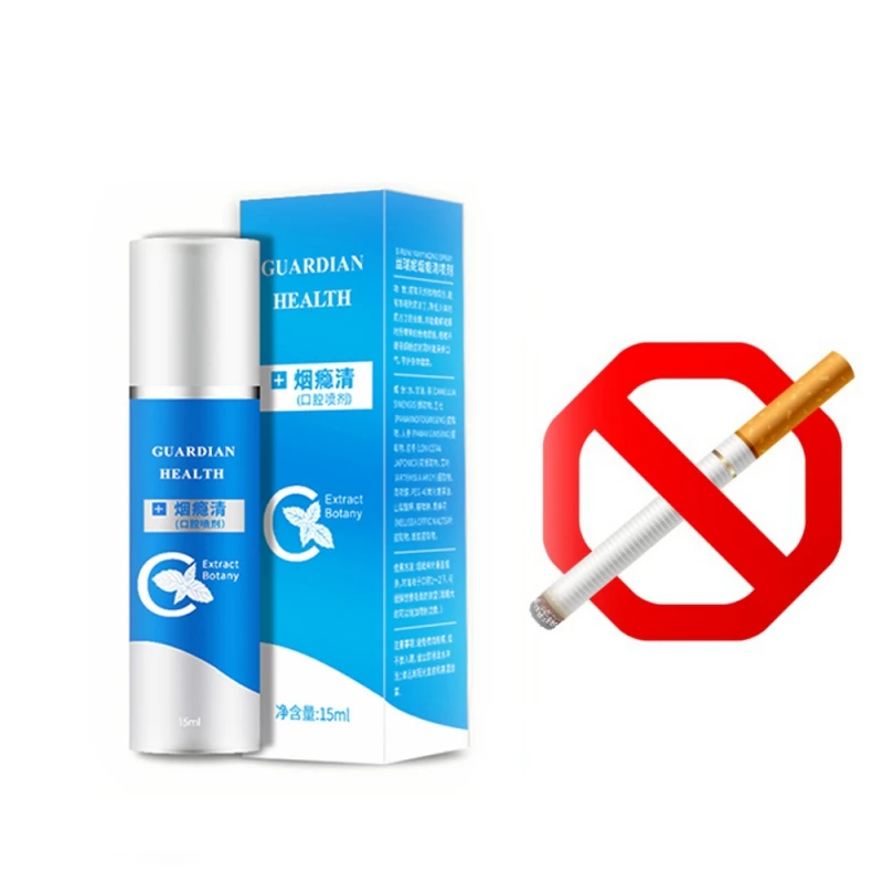 Спрей для предотвращения курения для очистки перорального свежего дыхания