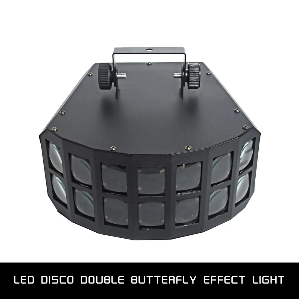 Butterfly light Бабочка сценический свет светодиодный эффект автоматического управления звуком стробоскоп вспышка DMX RGBW цвет многоцветный широкий луч 27 Вт RGBW KTV караоке свет - Цвет: Butterfly light