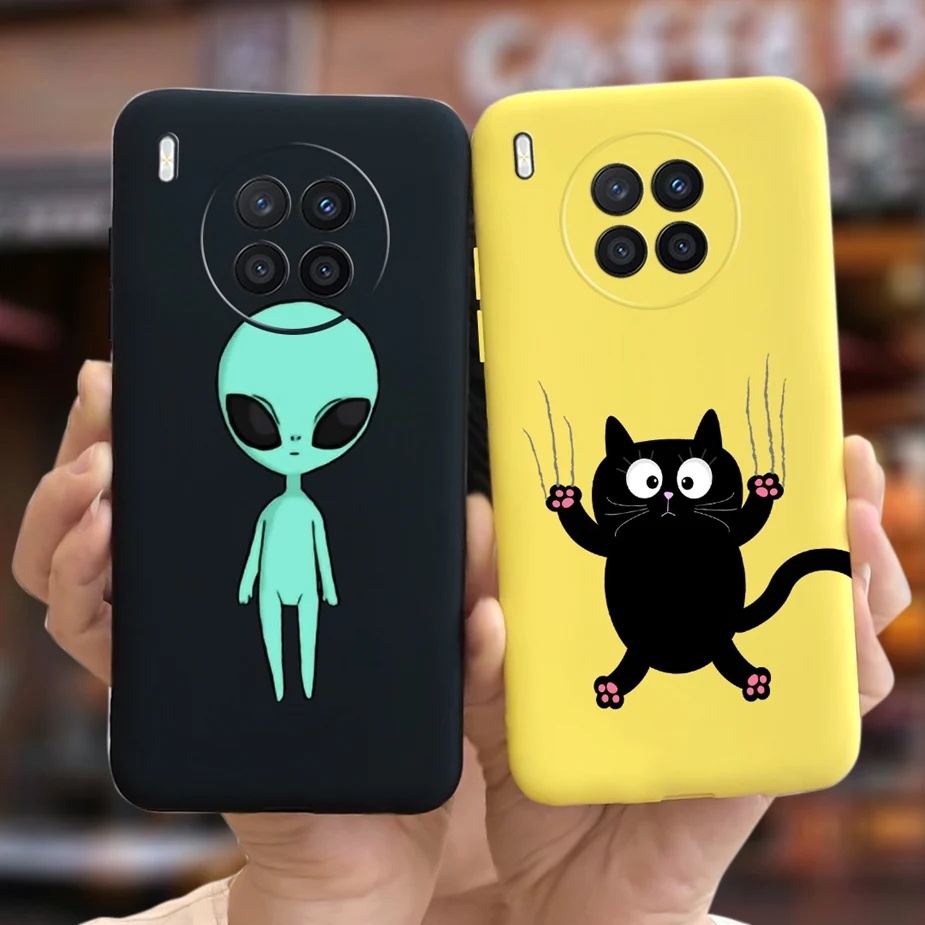 Cute Cartoon Soft Silicone Phone Case - Colorful Protective Cover and Bumper