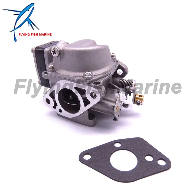 Outboard Engin 3303-812647T1 3303-812648T Carburetor Assy and 16327 27-16327 Gaskets for Mercury Marine 2-stroke 4HP 5HP Boat En |