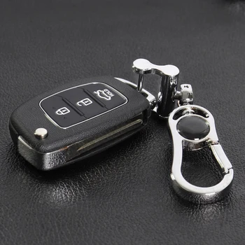 

1PCS Car Accessories Styling Key Ring Keychain For Ford Mondeo 4 3 MK3 MK4 Transit Fusion Kuga Ranger Focus 2 3 1 Fiesta Mustang