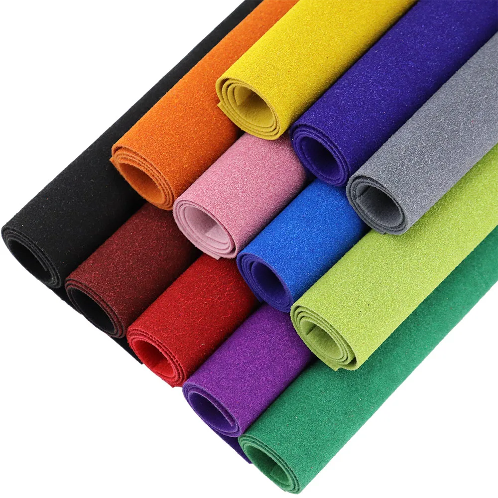 Suede Faux Synthetic Leather Farbirc For Bows Shoes DIY Craft Project Sewing F0212 leather fabric suede fabric