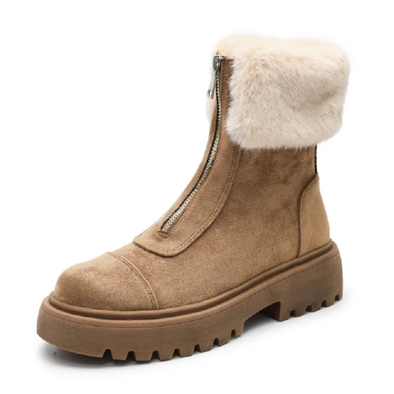 short snow boots