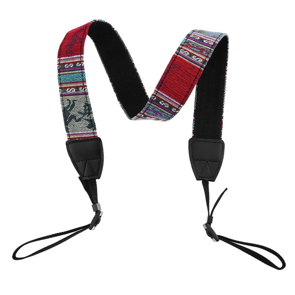 DSLR Universal Correa de Cuello de algodón durable Vintage para todas las marcas de Cámara SLR DSLR