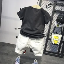 Douyin Become Clothes Flip Sequin BOY'S Short-sleeved T-shirt Spider-Man Color Changing CHILDREN'S Short-sleeved Clothes